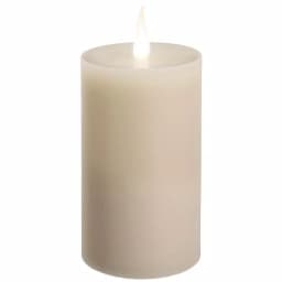 Xodus Innovations 6 in. Ivory Wax Flameless LED Pillar Candle with 3D Flame Technology thumbnail 1