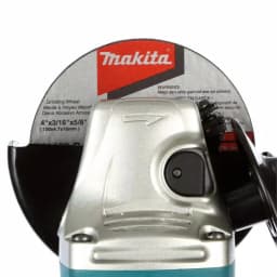 Makita 4 in. Corded Angle Grinder, 6 Amp, 11,000 RPM with Grinding Wheel and Hard Case thumbnail 5