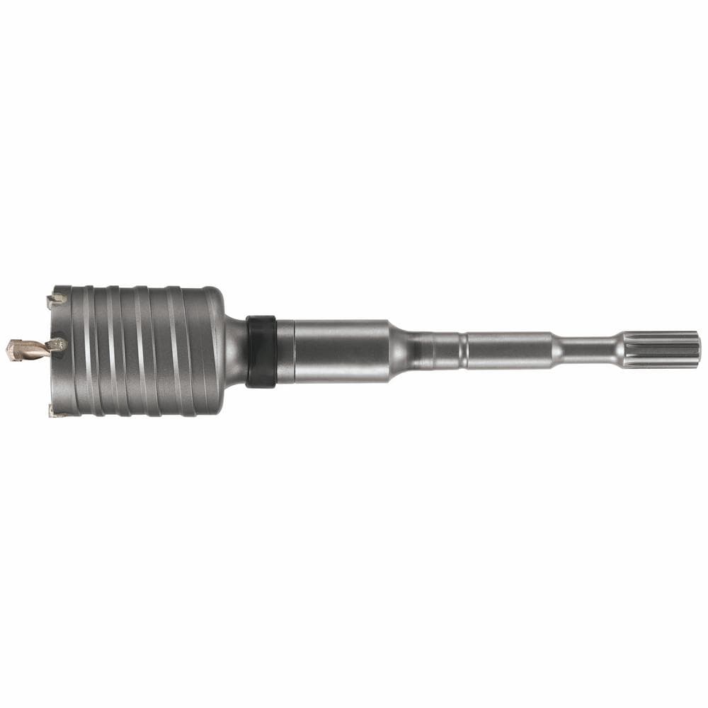 Bosch 4 in. Carbide SDS-Max Rotary Hammer Core Bit for Masonry and Concrete (2-Piece Set)