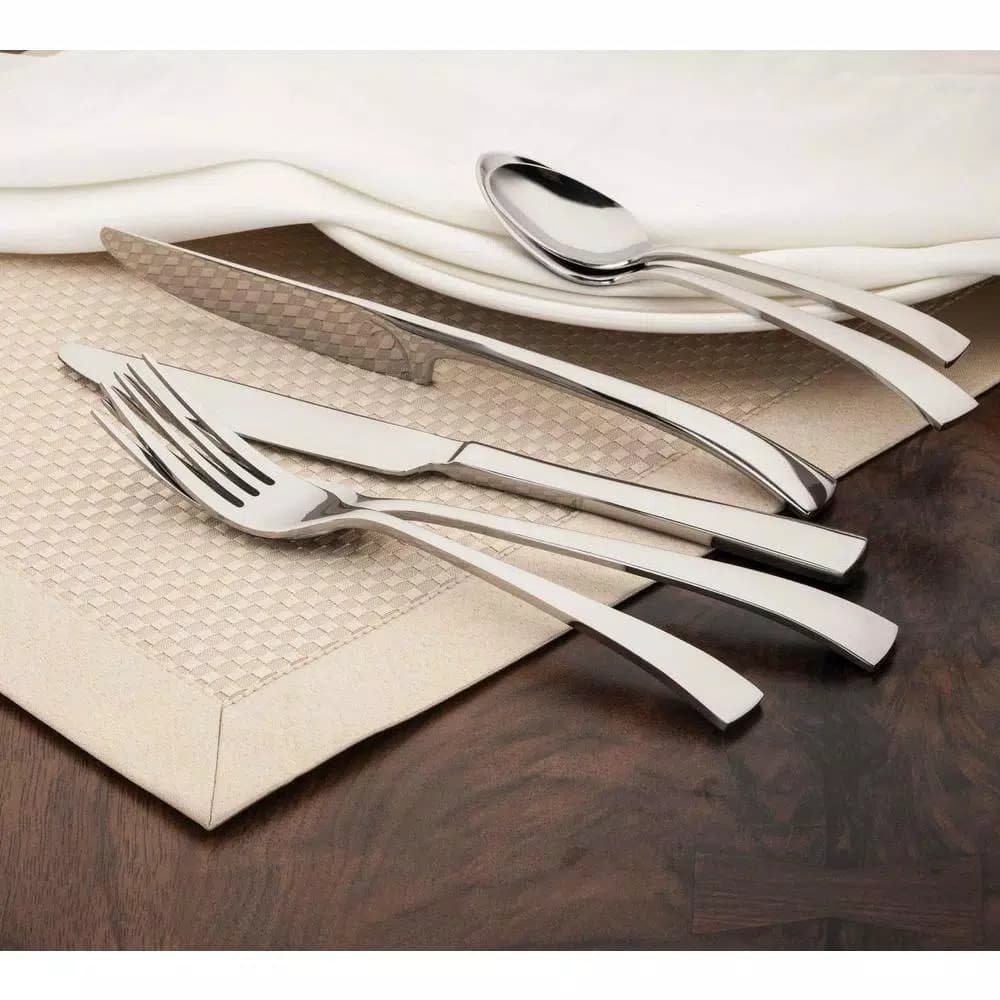 Utica Cutlery Co. Utica Cutlery Company Freya 20-Piece Stainless Steel Flatware Set, Service for 4
