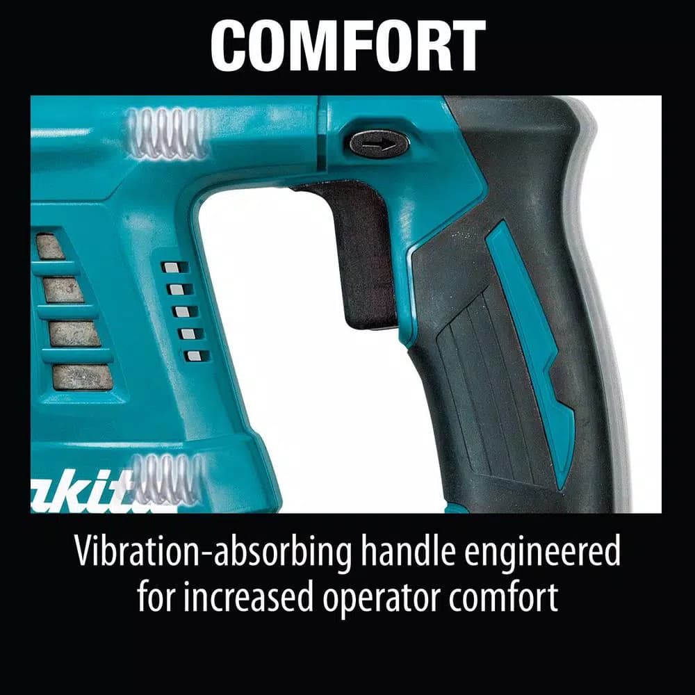 Makita 18V X2 LXT (36V) 1 in. Cordless SDS-Plus Rotary Hammer Kit with (2) 5.0Ah Batteries