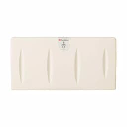 Foundations Horizontal Surface Mount Baby Changing Station with EZ Mount Backer Plate thumbnail 1