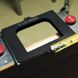 Milescraft HingeMate300 Door Hinge, Strike, and Latch Plate Mortising Template System thumbnail 4