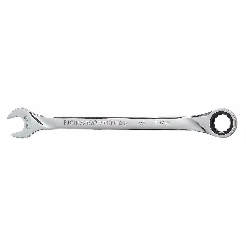 GEARWRENCH 13-Piece X-Large Ratcheting Combination Wrench Set with Roll, SAE