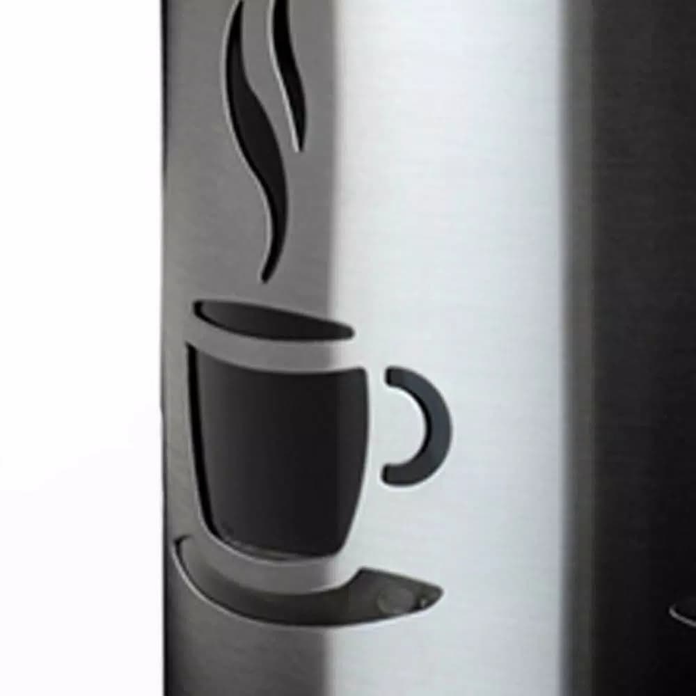 BergHOFF 5-Piece French Press Coffee Set with 32 oz. Stainless Steel Plunger and 4 Matching Glasses