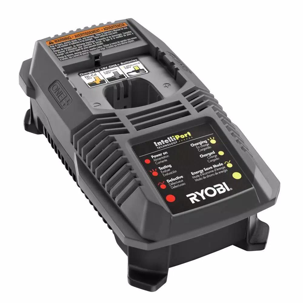 RYOBI 18V ONE+ Cordless 6 in. Buffer Kit with 2.0 Ah Battery and Charger