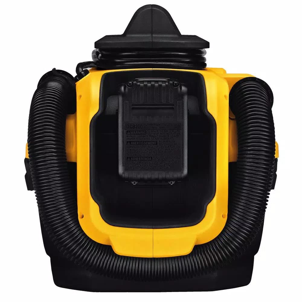 DEWALT 2 Gal. Cordless/Corded Wet/Dry Vacuum Kit with 20V MAX 2Ah XR Battery