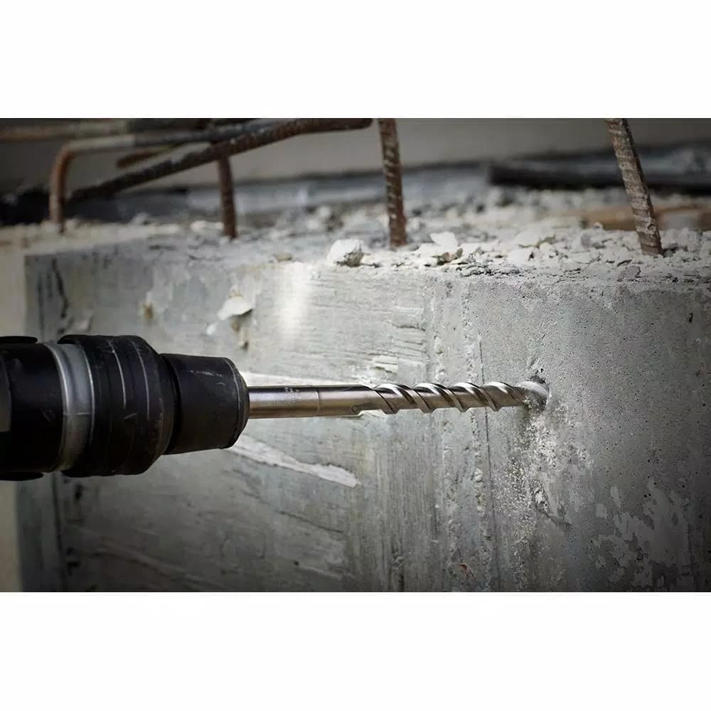 Milwaukee MX4 4-Cutter SDS-Max Carbide Drill Bit, 5/8 in. x 13 in.