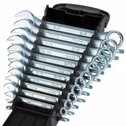Stalwart 22-Piece SAE and Metric Wrench Set with Carrying Case, Chrome Vanadium Steel thumbnail 3