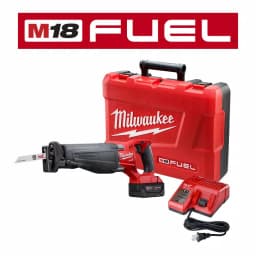 Milwaukee M18 FUEL 18V Brushless Cordless Reciprocating Saw Kit with 5.0Ah Battery, Charger, and Case thumbnail 12