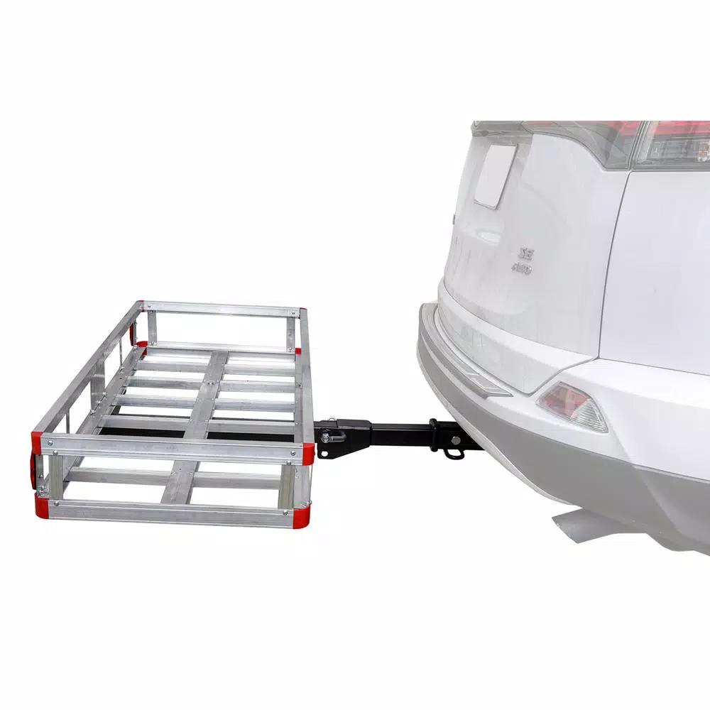 Detail K2 500 lb. Capacity Aluminum Hitch Cargo Carrier for 2 in. Receiver, Folding Design