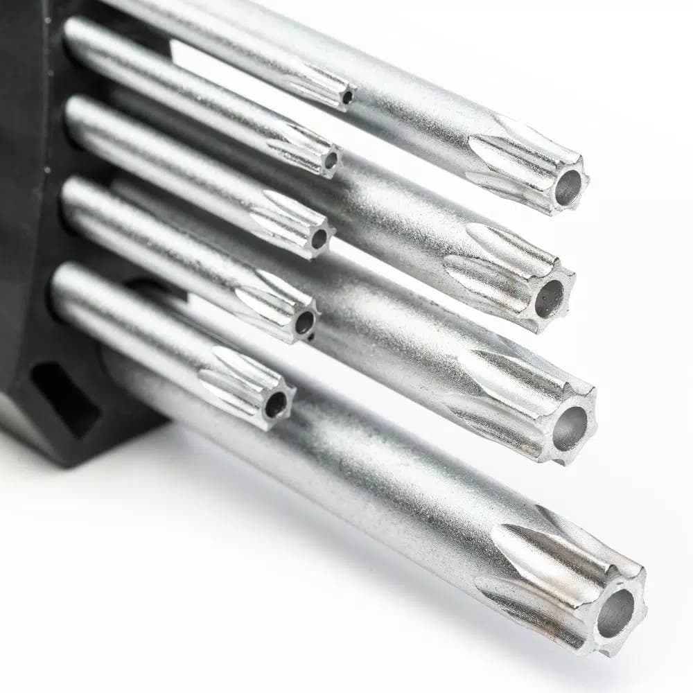 Husky 9-Piece Magnetic Tamperproof Torx L-Key Set