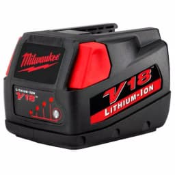Milwaukee V18 18V Lithium-Ion 3.0Ah Slide-Style Battery Pack for Select V18 Tools thumbnail 1