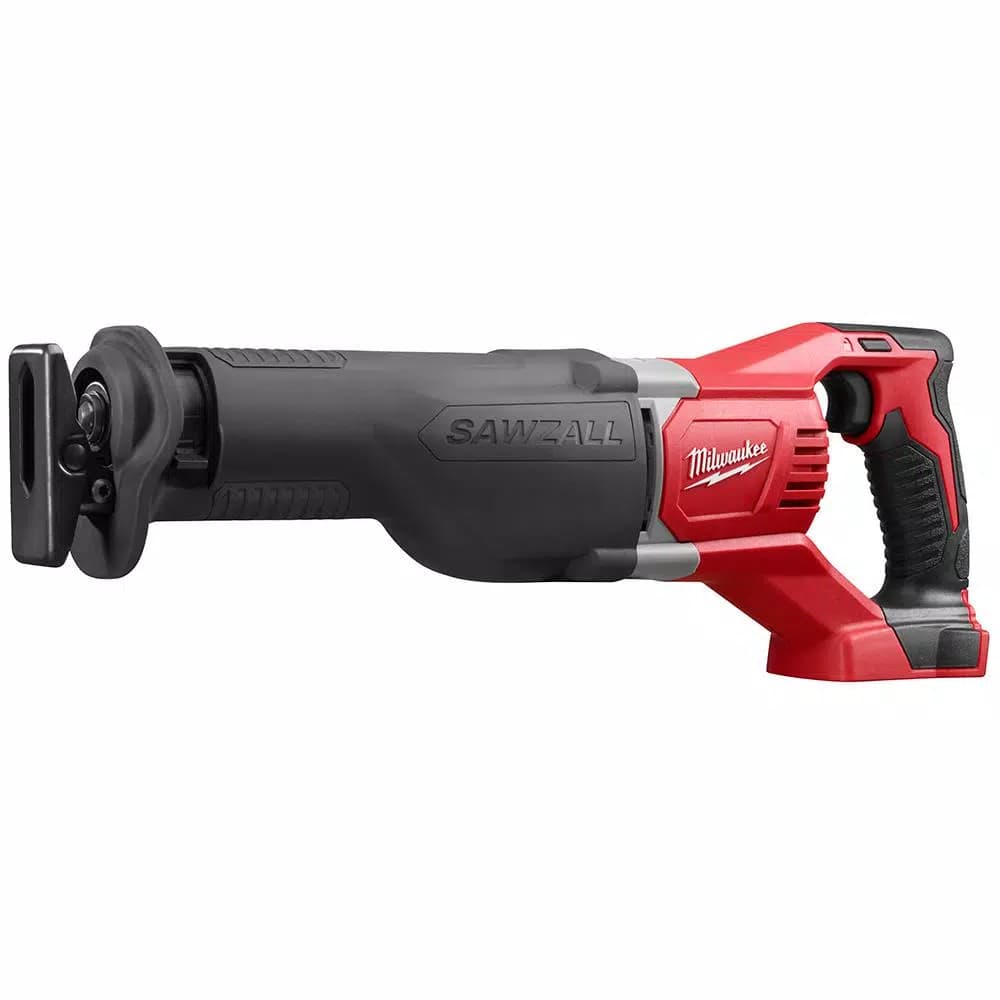 Milwaukee M18 18V Cordless Reciprocating Saw Kit with 5.0 Ah Battery and Charger