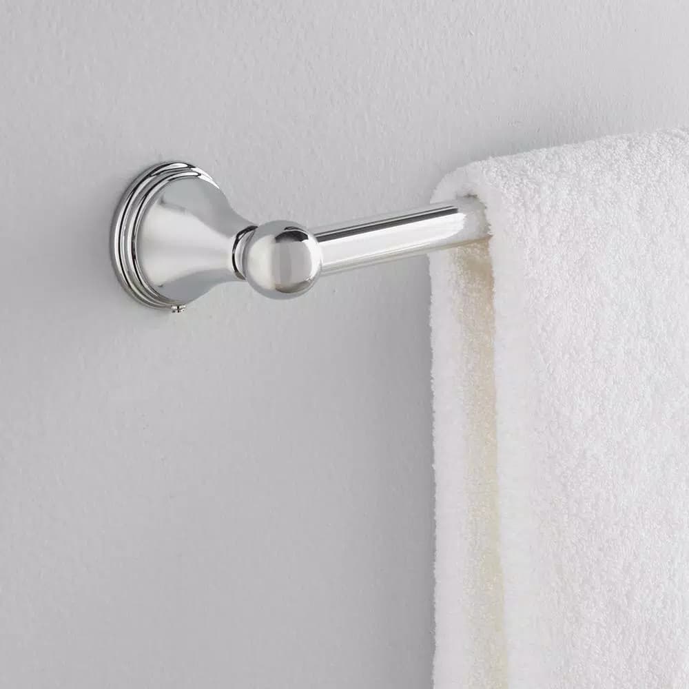 MOEN Preston 24 in. Single Towel Bar in Chrome