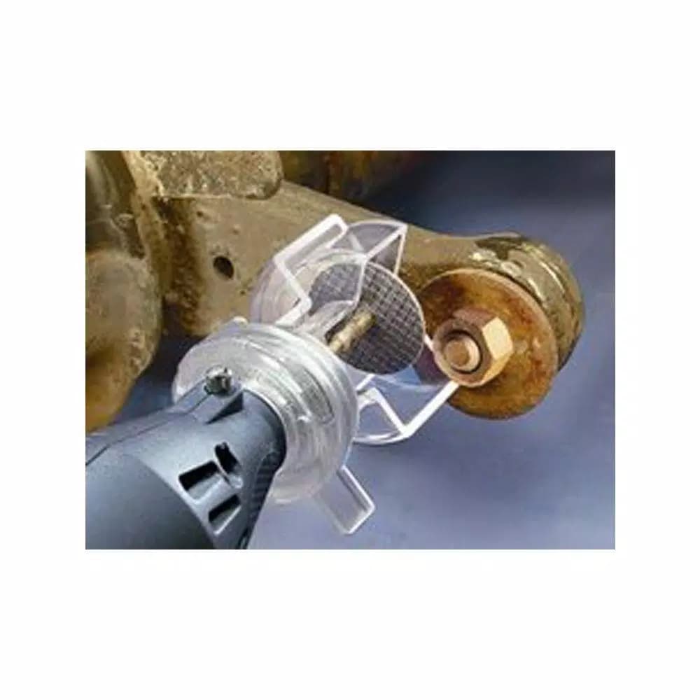 Gyros Guard Small Rotary Tool Safety Shield with 1-1/2 in. Guard Diameter Capacity