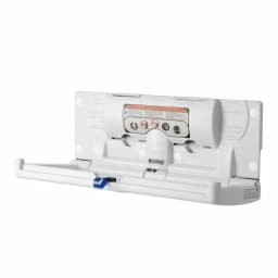 Foundations Horizontal Surface Mount Baby Changing Station, Light Gray thumbnail 5