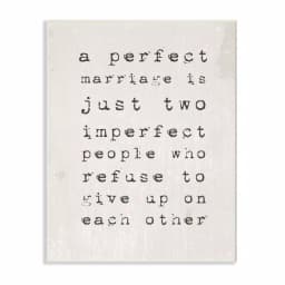 Stupell Industries "A Perfect Marriage" by Daphne Polselli 10 x 15 in. Printed Wood Wall Art thumbnail 1
