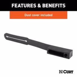 CURT 5-Way Flat Replacement OE Socket, Plugs into USCAR Vehicle Socket thumbnail 4
