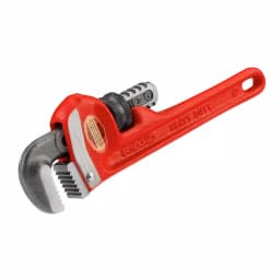 RIDGID 6 in. Heavy-Duty Straight Pipe Wrench, Red thumbnail 1