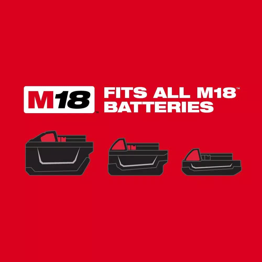Milwaukee M18 FUEL 18V Lithium-Ion Brushless Cordless Hedge Trimmer Kit with 12 Ah and 8 Ah Batteries