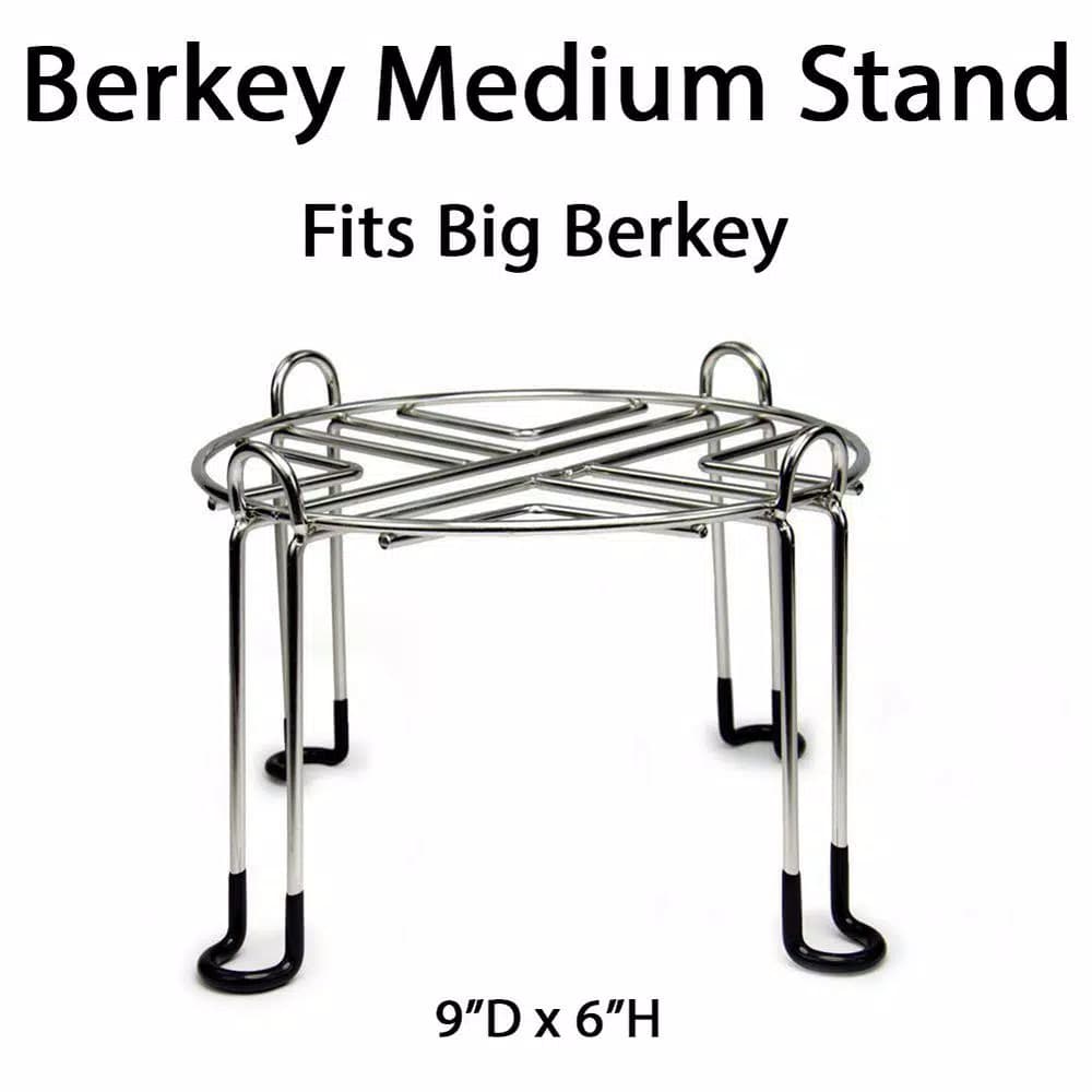 Berkey Polished Stainless Steel Water Filter Stand - Medium