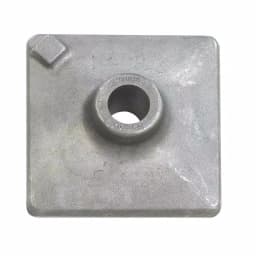 Bosch 5 in. x 5 in. Hammer Steel Round Hex Shank Tamper Plate thumbnail 1