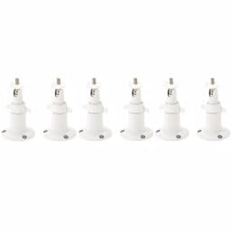 Wasserstein White Security Wall Mount for Arlo, Arlo Pro, and Arlo Ultra (6-Pack) thumbnail 1