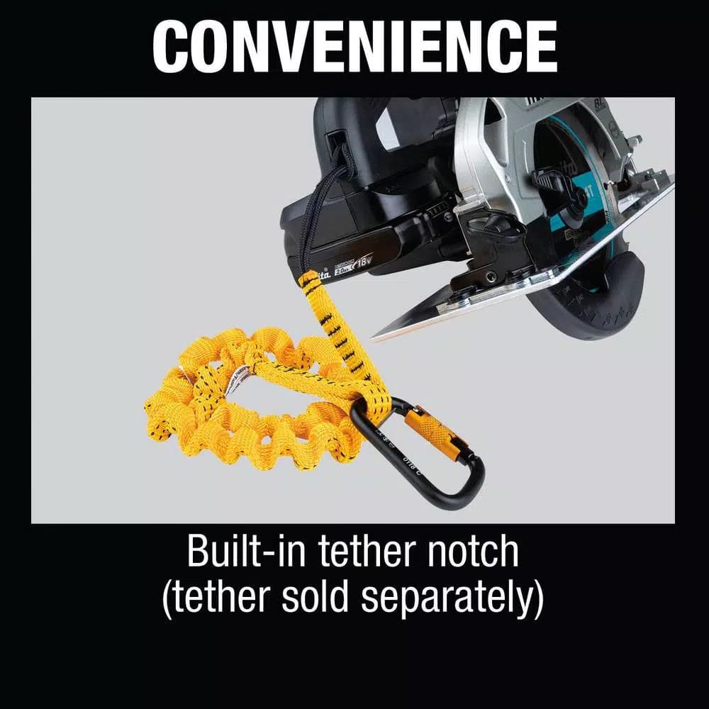 Makita 18V LXT Sub-Compact Brushless 6-1/2" Cordless Circular Saw Kit (2.0 Ah)