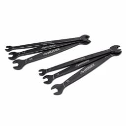 Husky 6-Piece Thin Head Access Wrench Set, SAE and Metric, Double Open End thumbnail 1