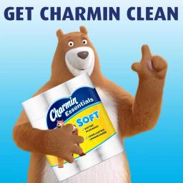 Charmin Essentials Soft 2-Ply Toilet Paper, 48 Giant Rolls thumbnail 5