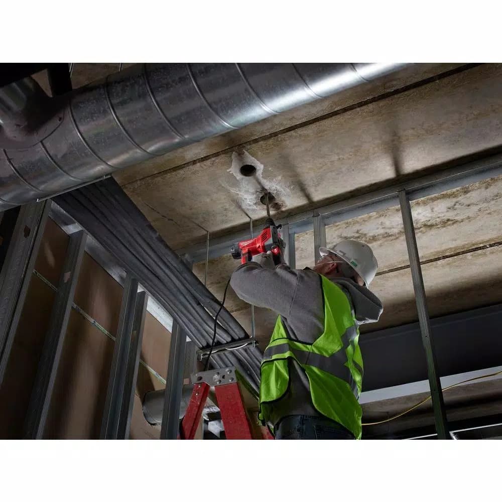 Milwaukee 1-1/8 in. SDS-Plus Corded Rotary Hammer, 8 Amp, 3-Mode
