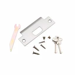 Taco DL-LHV ANSI Grade 1 Commercial Storeroom Clutch Function Lever, Brushed Chrome thumbnail 3