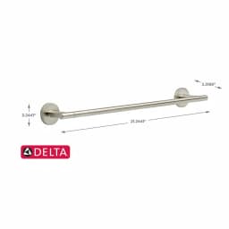Delta Trinsic 18 in. Single Towel Bar, Brilliance Stainless thumbnail 6