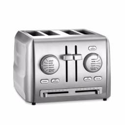 Cuisinart 4-Slice Stainless Steel Toaster with 7 Shade Settings and Crumb Tray thumbnail 2