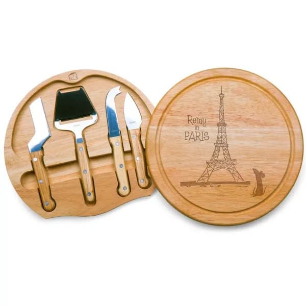 TOSCANA Picnic Time Ratatouille Circo 10.2 in. Cheese Board and Tools Set
