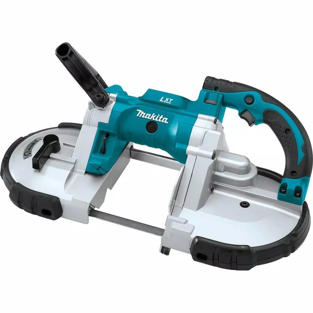 Makita 18V LXT Brushless Metal Cutting Combo Kit: Angle Grinder, Portable Band Saw, Metal Cutting Saw & 5.0 Ah Battery