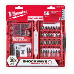 Milwaukee SHOCKWAVE Impact Duty Driver Bit Set, 56-Piece thumbnail 3