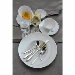Oneida Mascagni 18/10 Stainless Steel Teaspoons, European Size (Set of 12) thumbnail 7