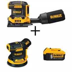 DEWALT 20V MAX XR Brushless 1/4 Sheet & 5 in. Random Orbital Sander Combo Kit with 5.0 Ah Battery thumbnail 1