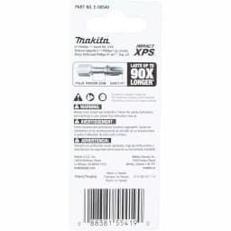 Makita ImpactXPS #1 Phillips 1 in. Insert Bits (5-Pack) for High-Torque Impact Drivers thumbnail 4