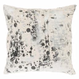 Safavieh Nars White and Charcoal Grey Graphic Faux Fur Throw Pillows, 20 x 20 in. (Set of 2) thumbnail 3
