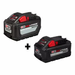 Milwaukee M18 18V Lithium-Ion High Output Battery Combo Kit: 12.0 Ah & 8.0 Ah XC Battery Packs thumbnail 1