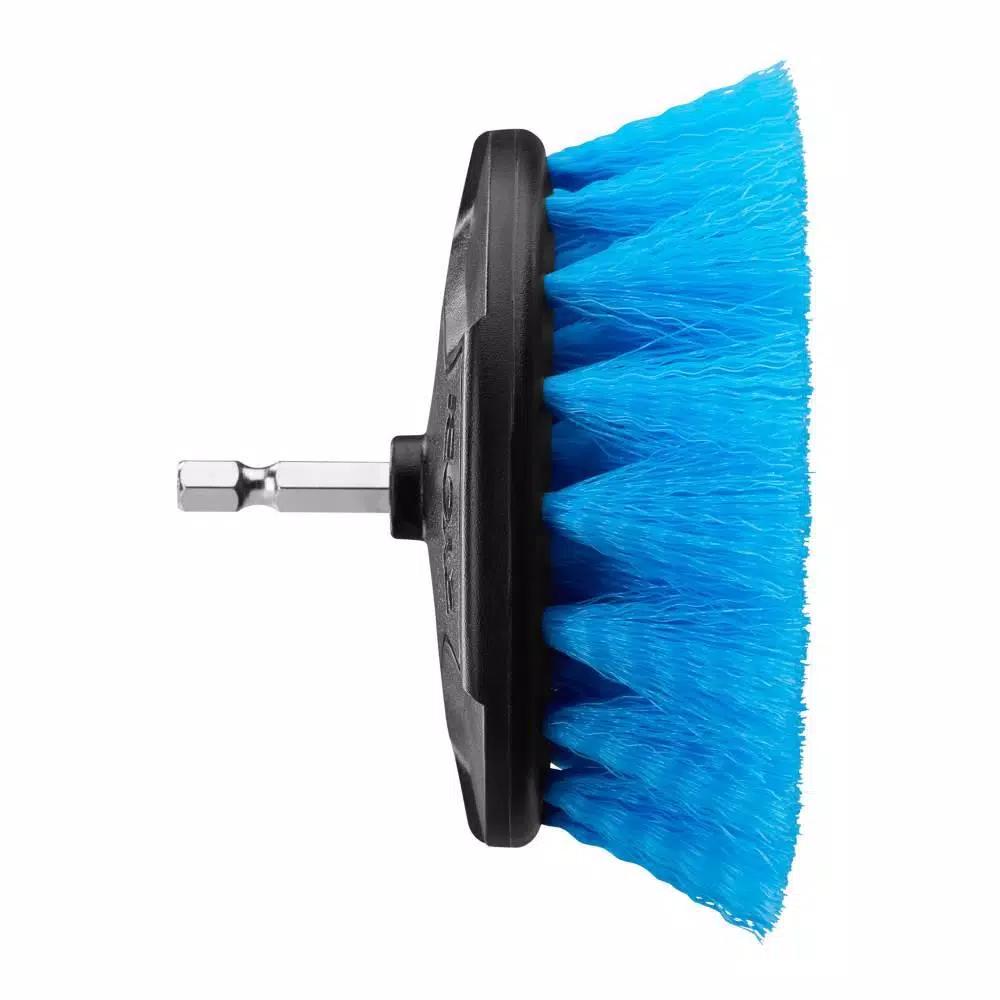 RYOBI Soft Bristle Brush Cleaning Kit, 2-Piece Hex Shank Set