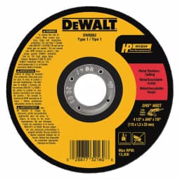DEWALT 16-Piece Bi-Metal Reciprocating Saw Blade Set with Case & 5-Pack 4.5 in. Metal/SS Cutting Wheels thumbnail 4