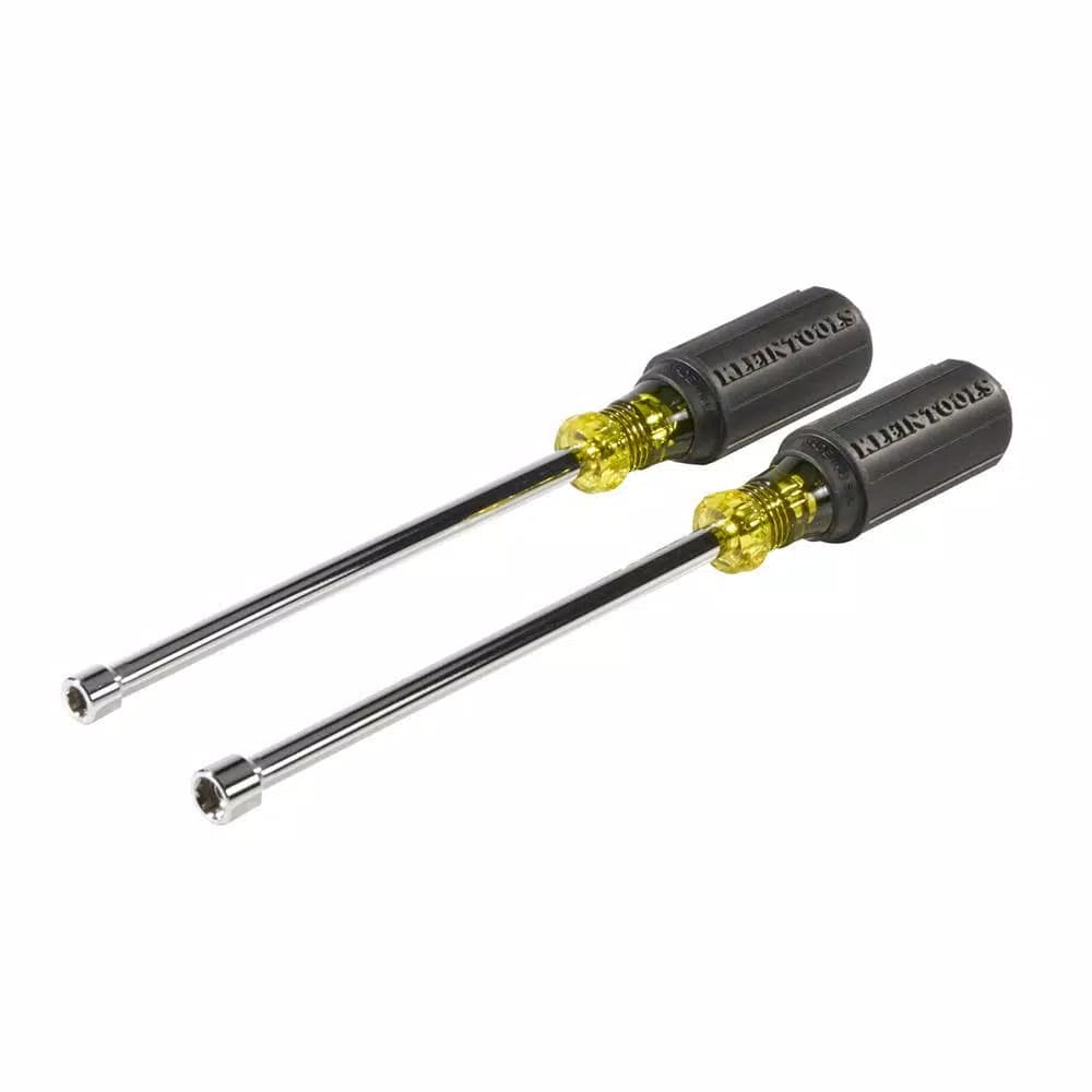 Klein Tools Magnetic Nut Driver Set, 6 in. Shaft (2-Piece)