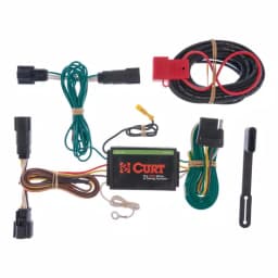 CURT Custom Vehicle-Trailer Wiring Harness for Ford Edge, 4-Way Flat Output T-Connector thumbnail 1