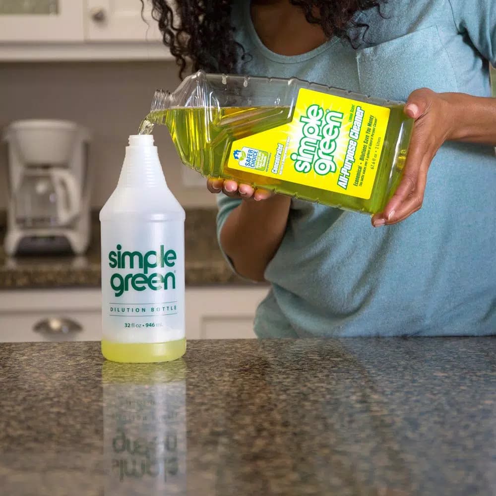 Simple Green Lemon Scent Daily Cleaning Kit, 67.6 oz All-Purpose Cleaner & Microfiber Towel