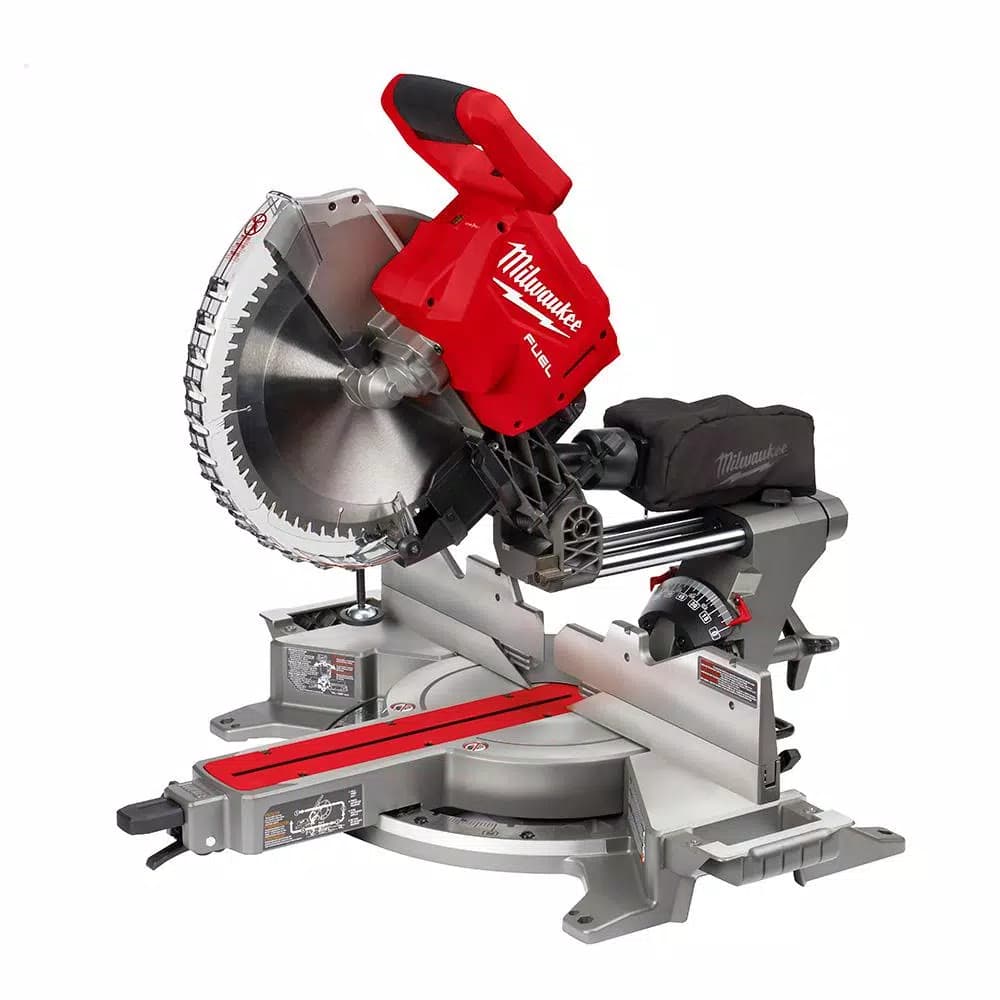 Milwaukee M18 FUEL 12 in. Dual Bevel Sliding Compound Miter Saw & Jigsaw Combo Kit