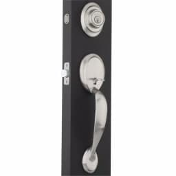 Kwikset Dakota Single Cylinder Entry Handleset, Satin Nickel, SmartKey Security thumbnail 4